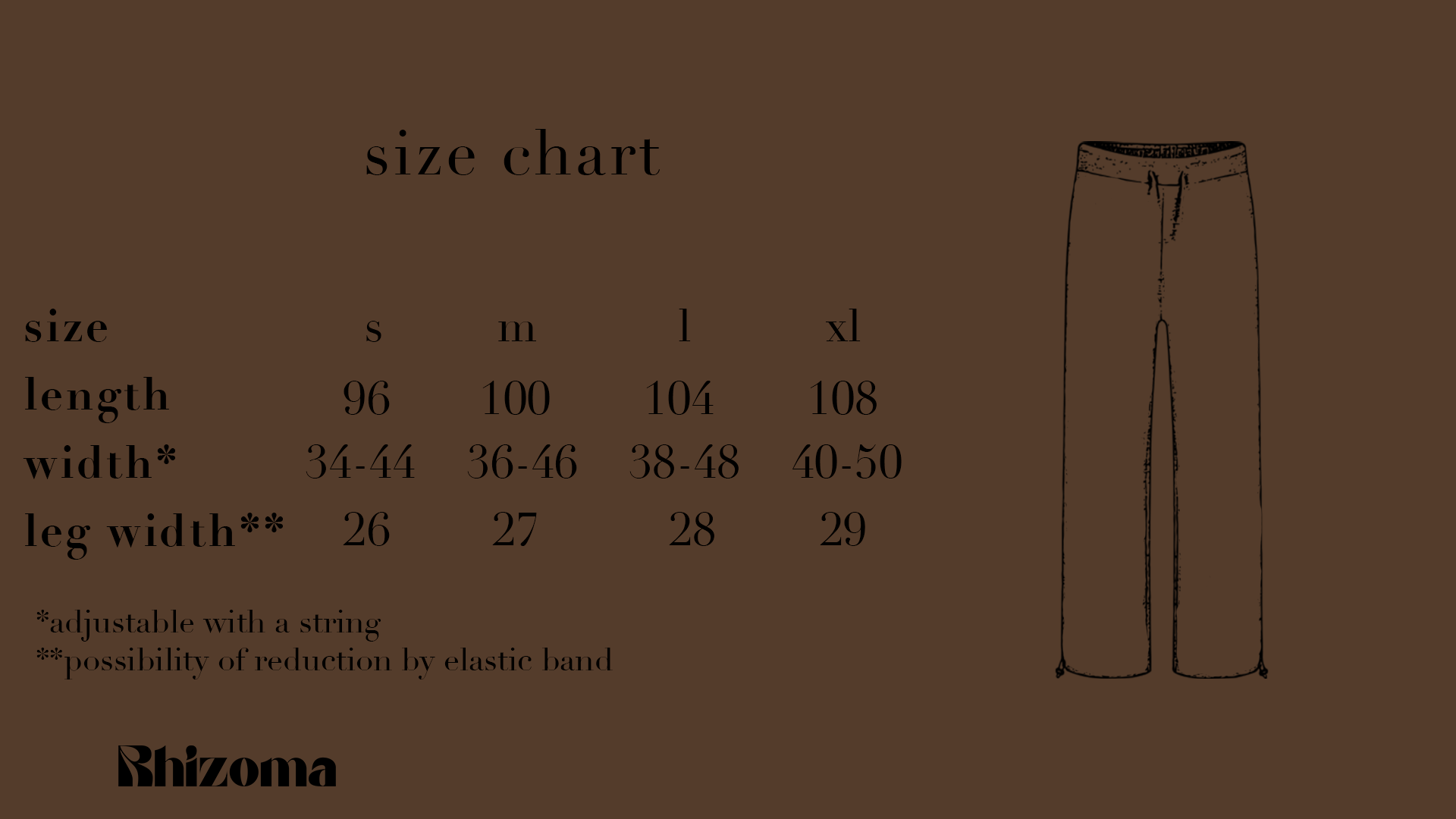 heavyweight sweatpants light gray RHIZOMA